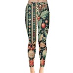 Winter Snow Holidays Inside Out Leggings