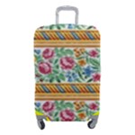 Flower Pattern Art Vintage Blooming Blossom Botanical Nature Famous Luggage Cover (Small)