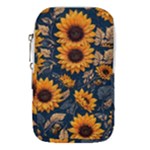 Flowers Pattern Spring Bloom Blossom Rose Nature Flora Floral Plant Waist Pouch (Large)