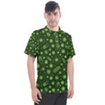 Seamless Pattern With Viruses Men s Polo T-Shirt