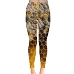Honeycomb With Bees Everyday Leggings 