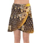 Honeycomb With Bees Wrap Front Skirt