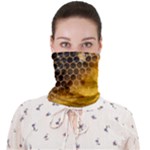 Honeycomb With Bees Face Covering Bandana (Adult)