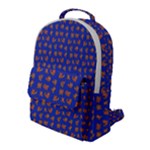 Cute sketchy monsters motif pattern Flap Pocket Backpack (Large)