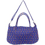 Cute sketchy monsters motif pattern Removable Strap Handbag