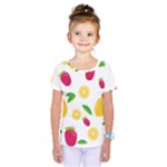 Strawberry Lemons Fruit Kids  One Piece T-Shirt