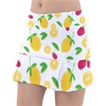 Strawberry Lemons Fruit Classic Tennis Skirt