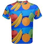 Fruit Texture Wave Fruits Men s Cotton T-Shirt