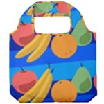 Fruit Texture Wave Fruits Foldable Grocery Recycle Bag