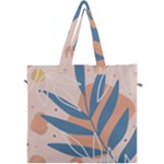Summer Pattern Tropical Design Nature Green Plant Canvas Travel Bag
