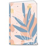 Summer Pattern Tropical Design Nature Green Plant 8  x 10  Softcover Notebook