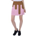 Ice Cream Dessert Food Cake Chocolate Sprinkles Sweet Colorful Drip Sauce Cute Tennis Skirt
