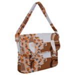 Bohemian Digital Minimalist Boho Style Geometric Abstract Art Buckle Messenger Bag