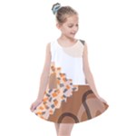 Bohemian Digital Minimalist Boho Style Geometric Abstract Art Kids  Summer Dress