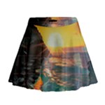 Pretty Art Nice Mini Flare Skirt
