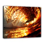 Wave Art Mood Water Sea Beach Canvas 20  x 16  (Stretched)