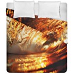 Wave Art Mood Water Sea Beach Duvet Cover Double Side (California King Size)