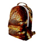 Wave Art Mood Water Sea Beach Flap Pocket Backpack (Large)