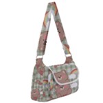Bear Cartoon Pattern Strawberry Rainbow Nature Animal Cute Design Multipack Bag