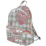Bear Cartoon Pattern Strawberry Rainbow Nature Animal Cute Design The Plain Backpack