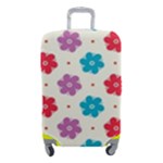 Abstract Art Pattern Colorful Artistic Flower Nature Spring Luggage Cover (Small)