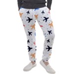 Airplane Pattern Plane Aircraft Fabric Style Simple Seamless Men s Jogger Sweatpants