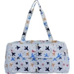 Airplane Pattern Plane Aircraft Fabric Style Simple Seamless Multi Function Bag