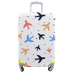 Airplane Pattern Plane Aircraft Fabric Style Simple Seamless Luggage Cover (Medium)
