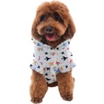 Airplane Pattern Plane Aircraft Fabric Style Simple Seamless Dog Coat