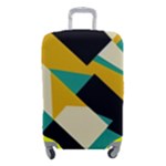 Geometric Pattern Retro Colorful Abstract Luggage Cover (Small)