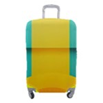 Colorful Rainbow Pattern Digital Art Abstract Minimalist Minimalism Luggage Cover (Small)