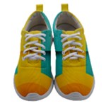 Colorful Rainbow Pattern Digital Art Abstract Minimalist Minimalism Women Athletic Shoes