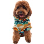 Waves Ocean Sea Abstract Whimsical Abstract Art Pattern Abstract Pattern Nature Water Seascape Dog Coat