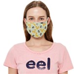Bees Pattern Honey Bee Bug Honeycomb Honey Beehive Cloth Face Mask (Adult)