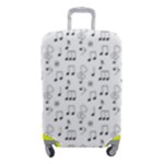 Music Notes Background Wallpaper Luggage Cover (Small)