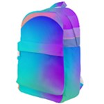 Circle Colorful Rainbow Spectrum Button Gradient Classic Backpack