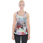 Digital Computer Technology Office Information Modern Media Web Connection Art Creatively Colorful C Piece Up Tank Top
