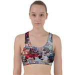 Digital Computer Technology Office Information Modern Media Web Connection Art Creatively Colorful C Back Weave Sports Bra