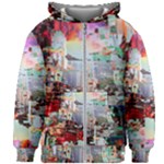 Digital Computer Technology Office Information Modern Media Web Connection Art Creatively Colorful C Kids  Zipper Hoodie Without Drawstring