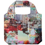 Digital Computer Technology Office Information Modern Media Web Connection Art Creatively Colorful C Foldable Grocery Recycle Bag