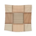 Wooden Wickerwork Texture Square Pattern Square Tapestry (Small)