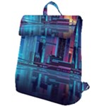 Digital Art Artwork Illustration Vector Buiding City Flap Top Backpack