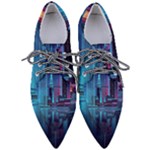 Digital Art Artwork Illustration Vector Buiding City Pointed Oxford Shoes
