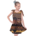 Old Port Of Maasslui Netherlands Kids  Tie Up Tunic Dress