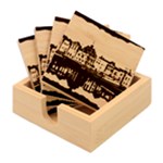 Old Port Of Maasslui Netherlands Bamboo Coaster Set