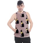 Cat Egyptian Ancient Statue Egypt Culture Animals Men s Sleeveless Hoodie