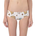 Bear Cartoon Background Pattern Seamless Animal Classic Bikini Bottoms