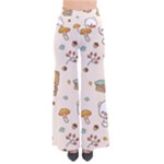 Bear Cartoon Background Pattern Seamless Animal So Vintage Palazzo Pants