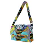 Kitten Cat Pet Animal Adorable Fluffy Cute Kitty Full Print Messenger Bag (M)