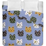 Cat Cat Background Animals Little Cat Pets Kittens Duvet Cover Double Side (King Size)